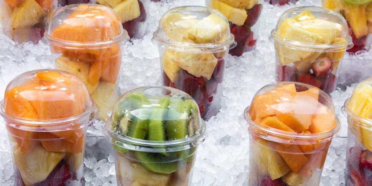 Commercial ice maker for grocery store foodservice and retail operations