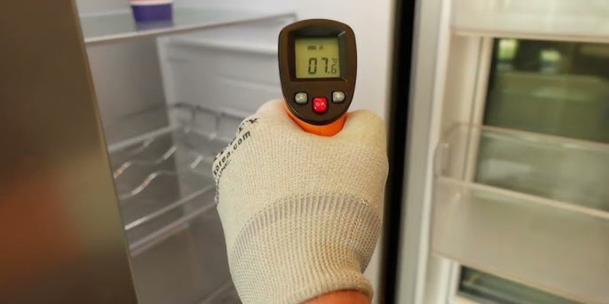 Warm commercial refrigerator interior with troubleshooting for cooling problems
