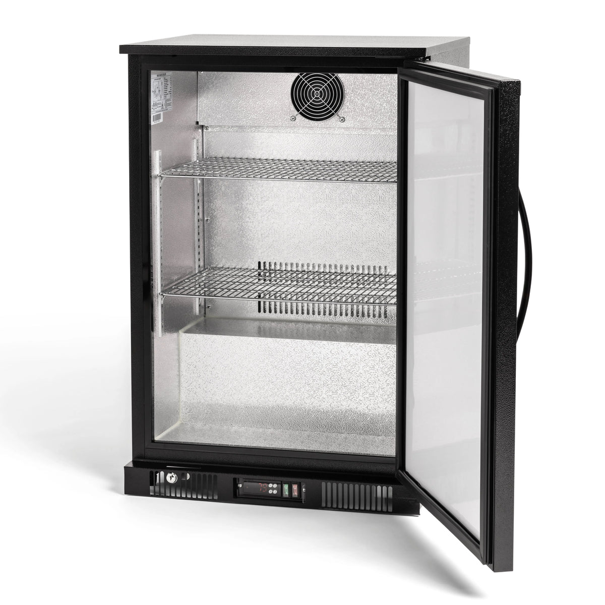 Procool 24" Solid Door Back Bar Cooler - Black