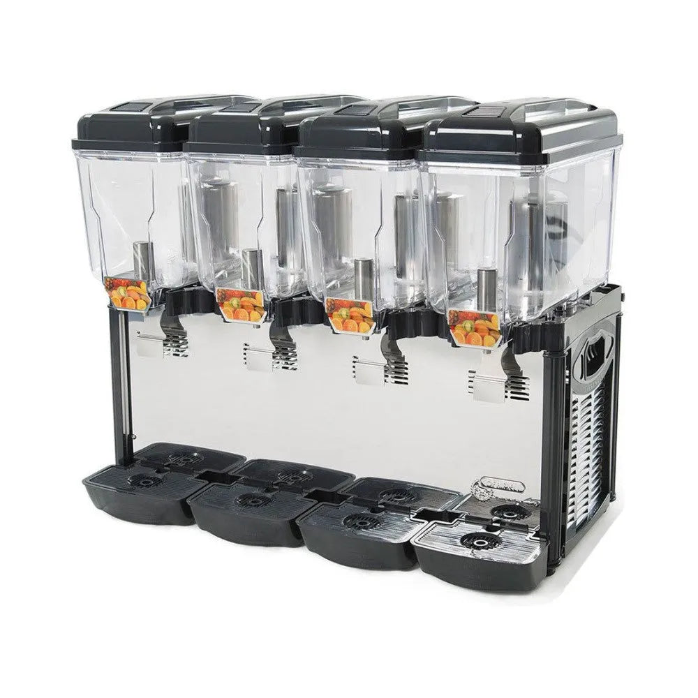 4 Tank Commercial Cold Juice Dispenser-Cold Drink Dispensers-CD4J