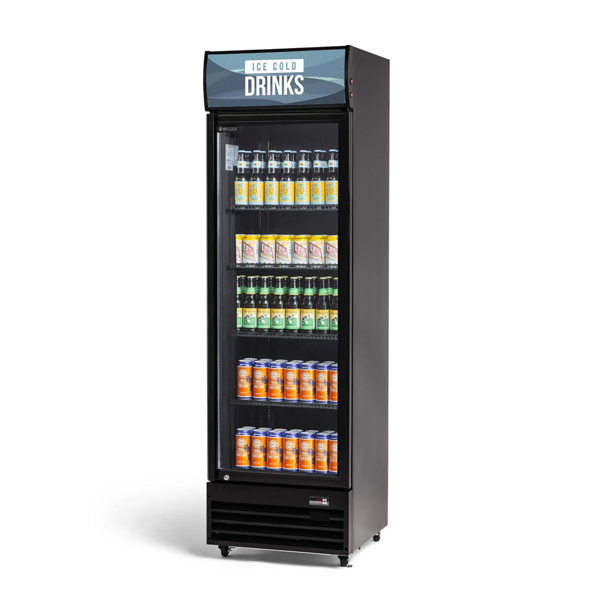 procool-single-door-black-beverage-cooler-11