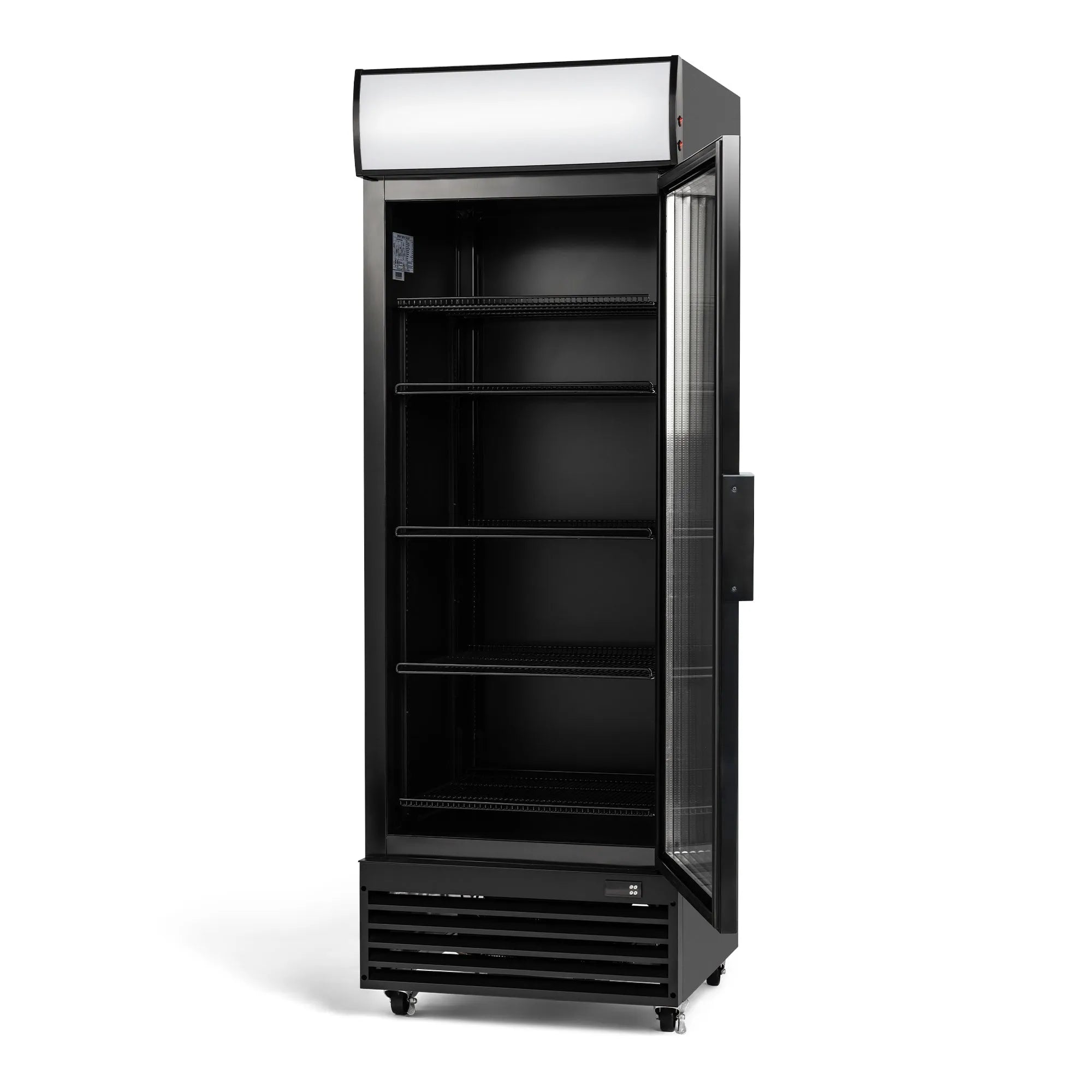 Procool Black Flower Cooler 19.4 Cu. Ft.-Floral Display Coolers-CS-550-B-FF-2