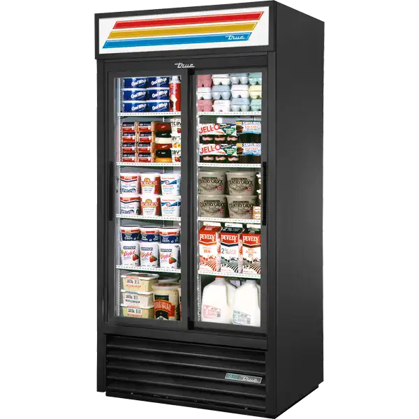 True GDM-33-HC-LD Glass Door Merchandiser