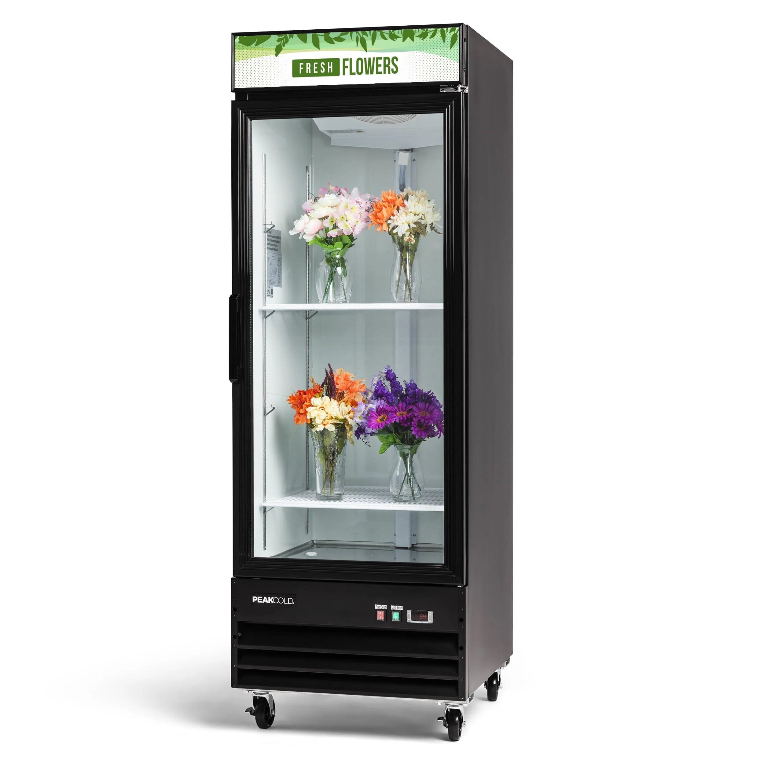 PeakCold Upright Floral Display Cooler-Floral Display Coolers-IM23MR-FF-1