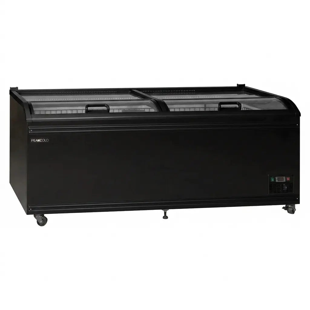 PeakCold 83" Island Freezer - Black