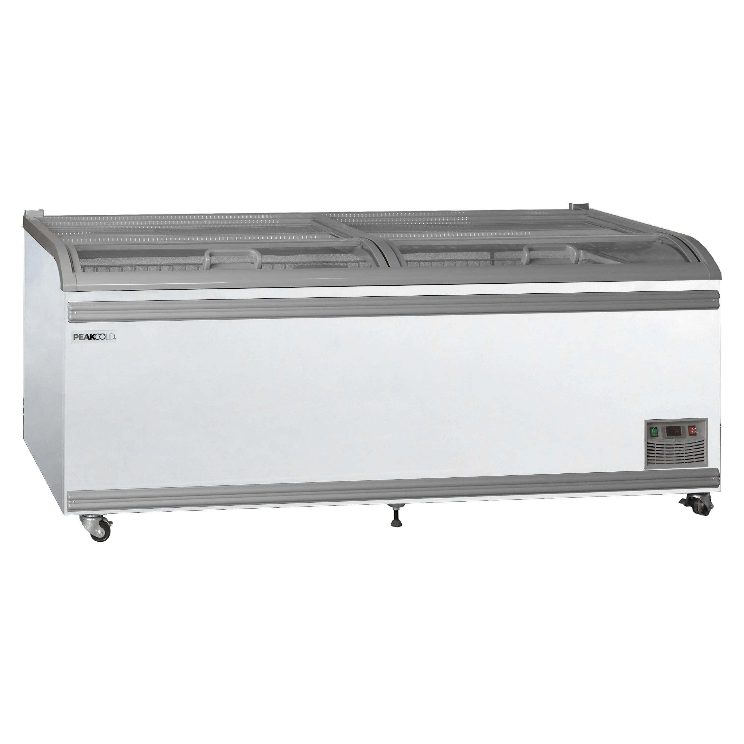 PeakCold 83" Island Freezer - White-Retail Display Freezers-IM83IF-W