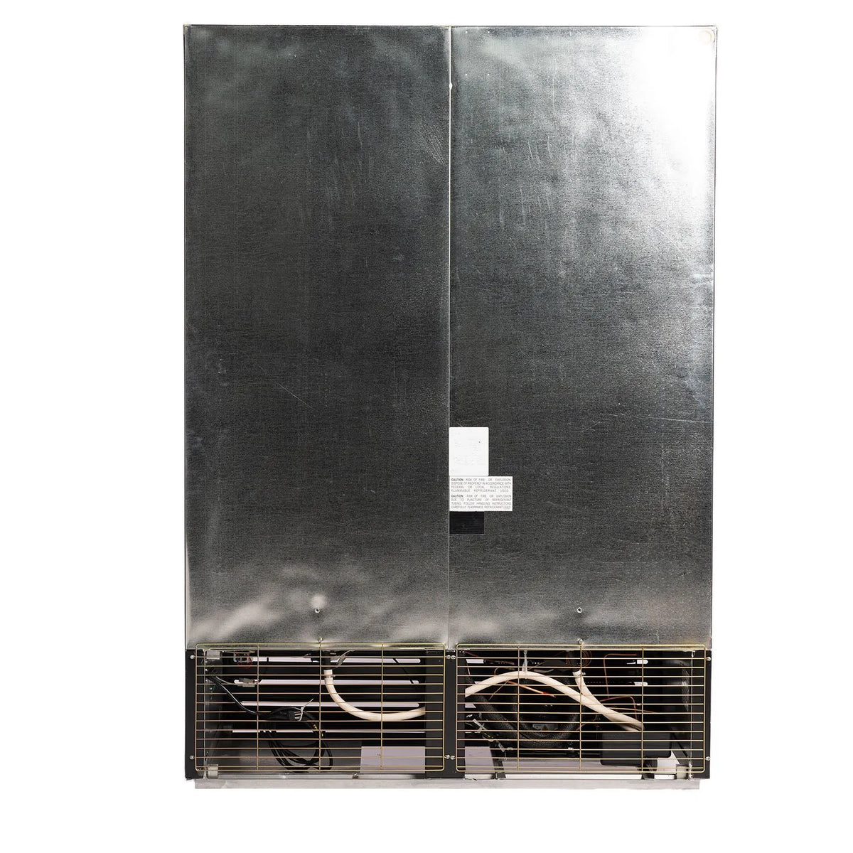PeakCold Plus 2-Door Black Display Cooler - 41.7 CU Ft.