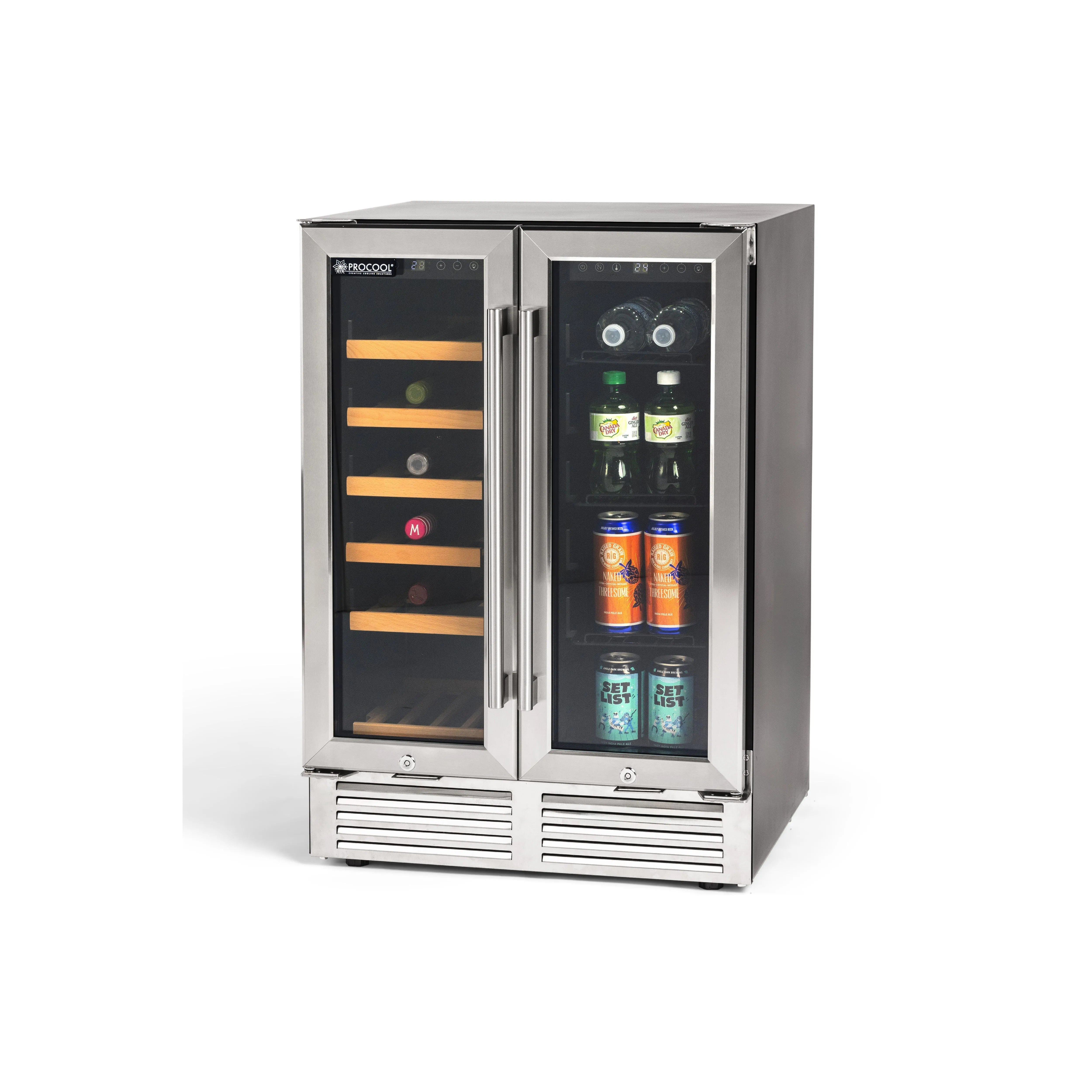 Procool Residential Dual Zone Under Bar Wine Cooler-Wine Refrigeration-R-WB-120