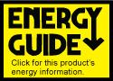 PeakCold 2-Door Stainless Steel Commercial Refrigerator energy guide label