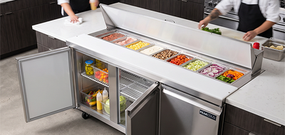 Refrigerated Prep Table Buying Guide: Sizes, Pan Counts, and Temperatures