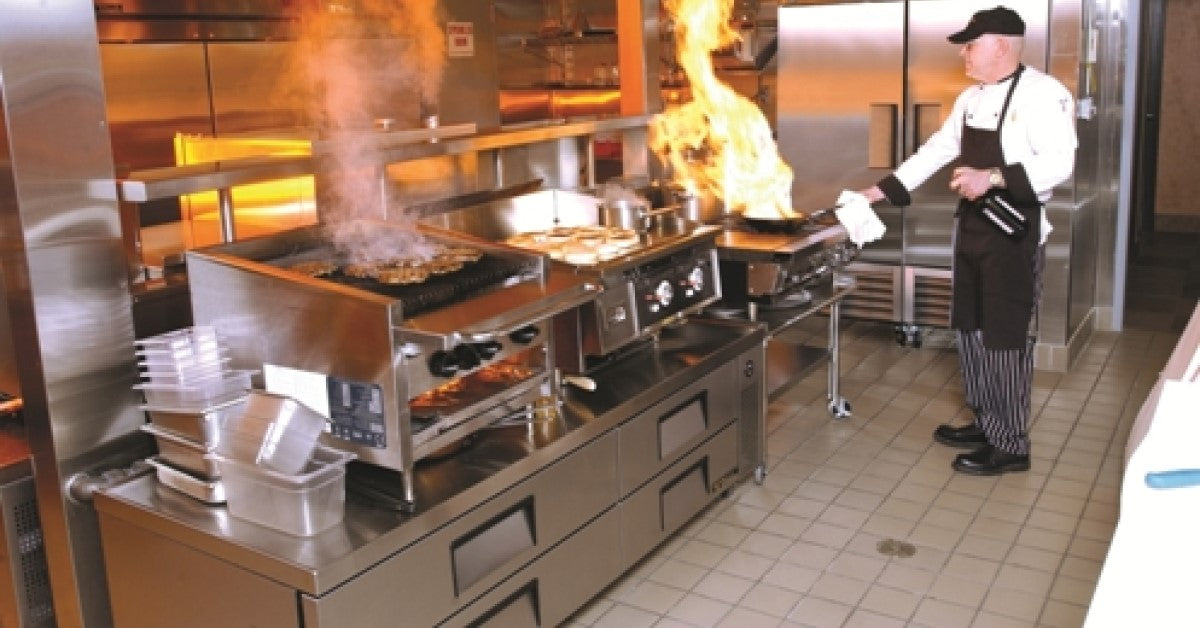 Space Saving Commercial Kitchen Design Ideas from Iron Mountain Refrigeration PeakCold