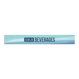Vinyl Canopy Decal for Display Coolers