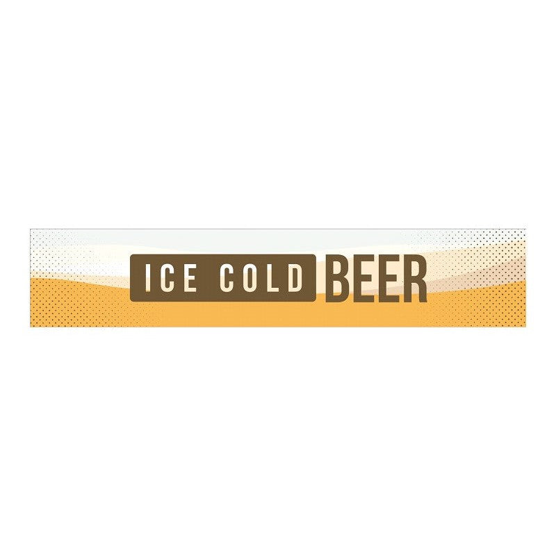Vinyl Canopy Decal for Display Coolers