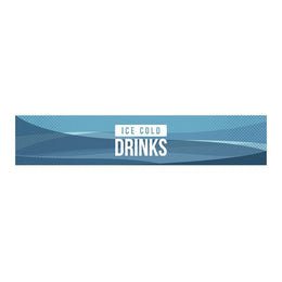 Vinyl Canopy Decal for Display Coolers