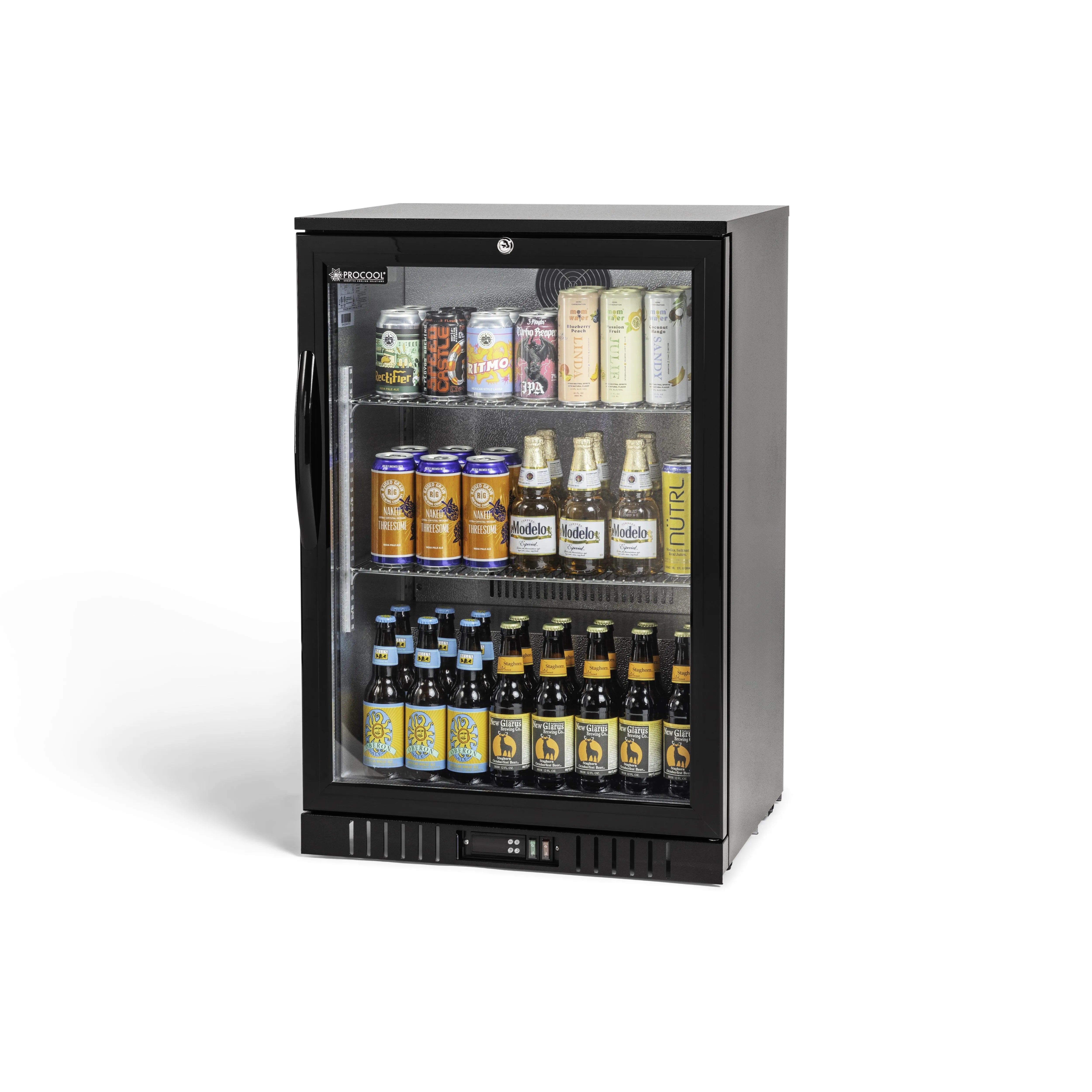 Procool 24" Black Back Bar Cooler-Back Bar Coolers-BB-A1