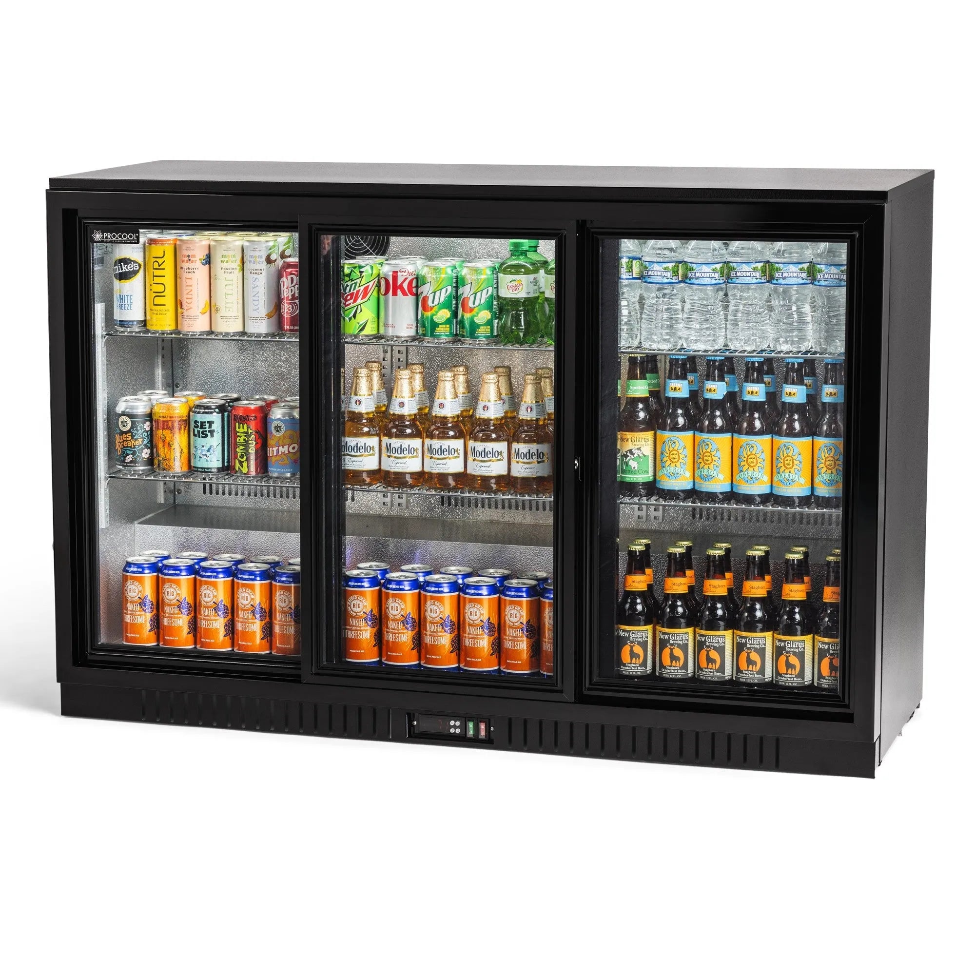 Procool Three Door Back Bar Cooler
