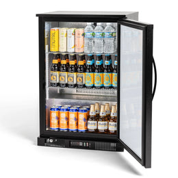 Procool 24" Solid Door Back Bar Cooler - Black