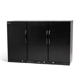 Procool 3-Door Black Bar Cooler-Back Bar Coolers-BB-F3
