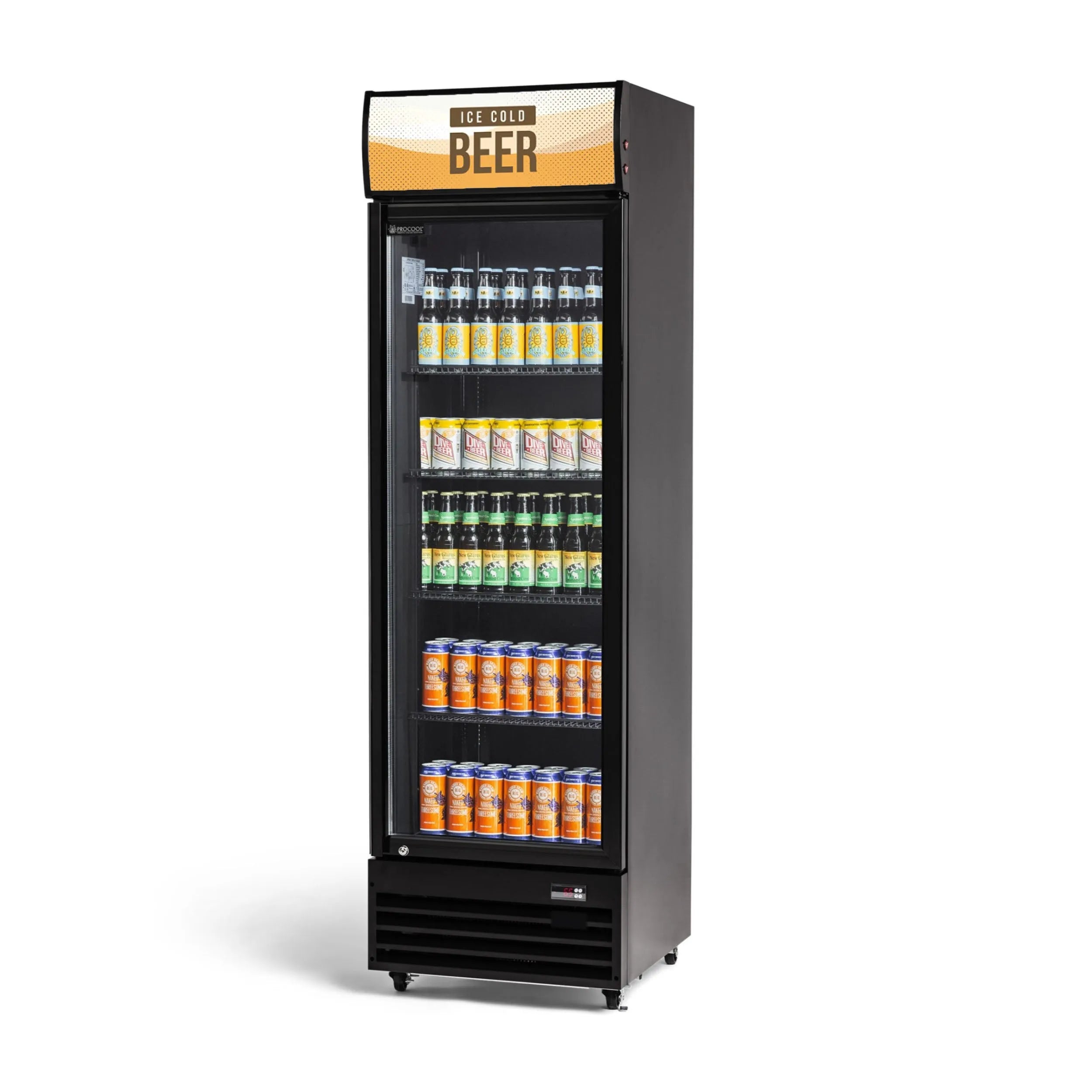 Procool Single Door Beverage / Display Cooler