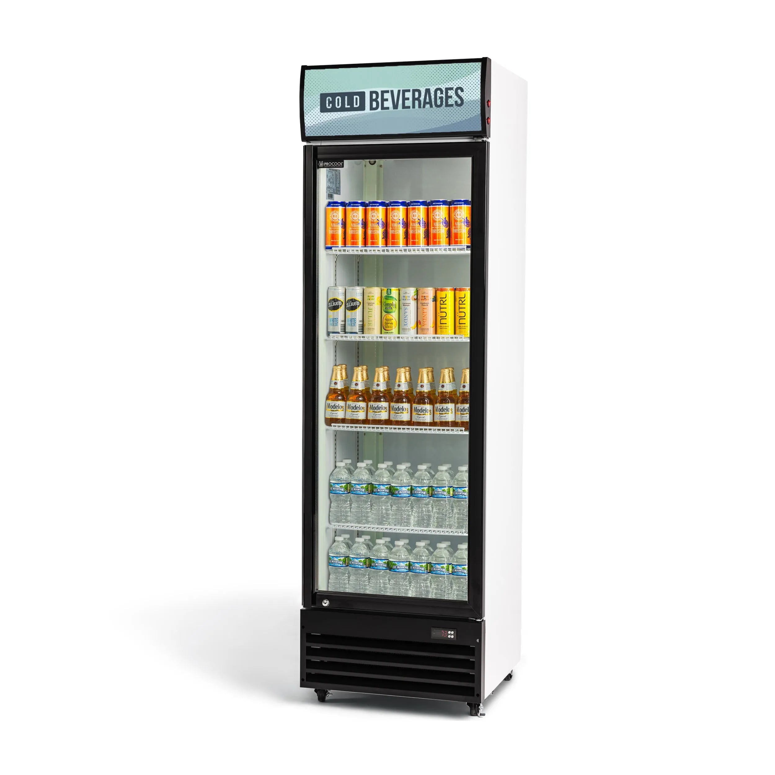 Procool Single Door Beverage / Display Cooler