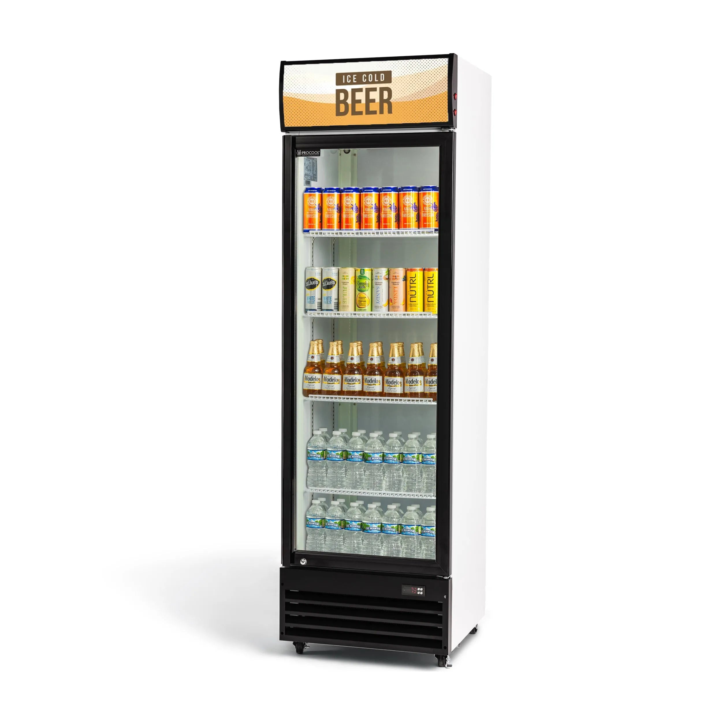 Procool Single Door Beverage / Display Cooler