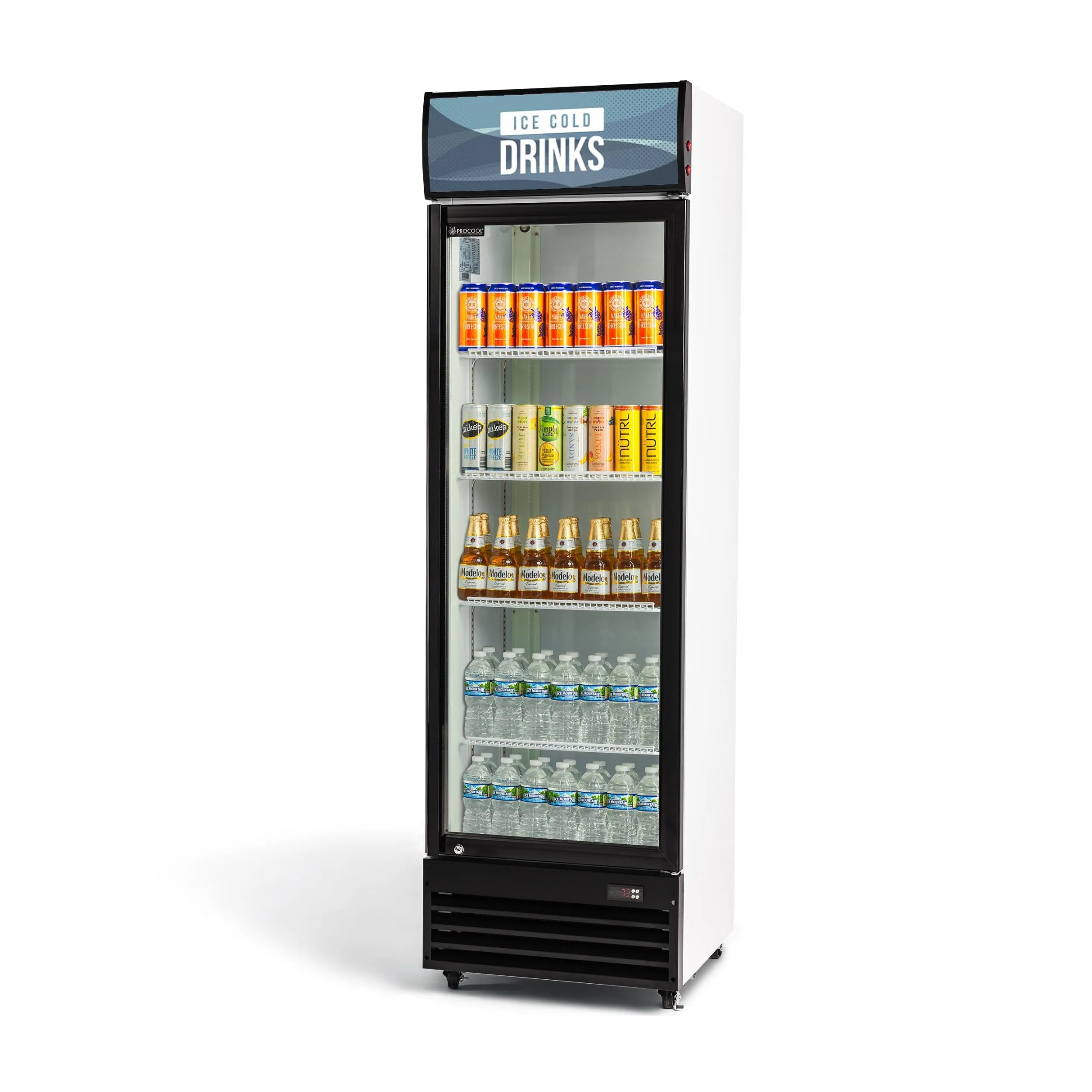 Procool Single Door Beverage / Display Cooler