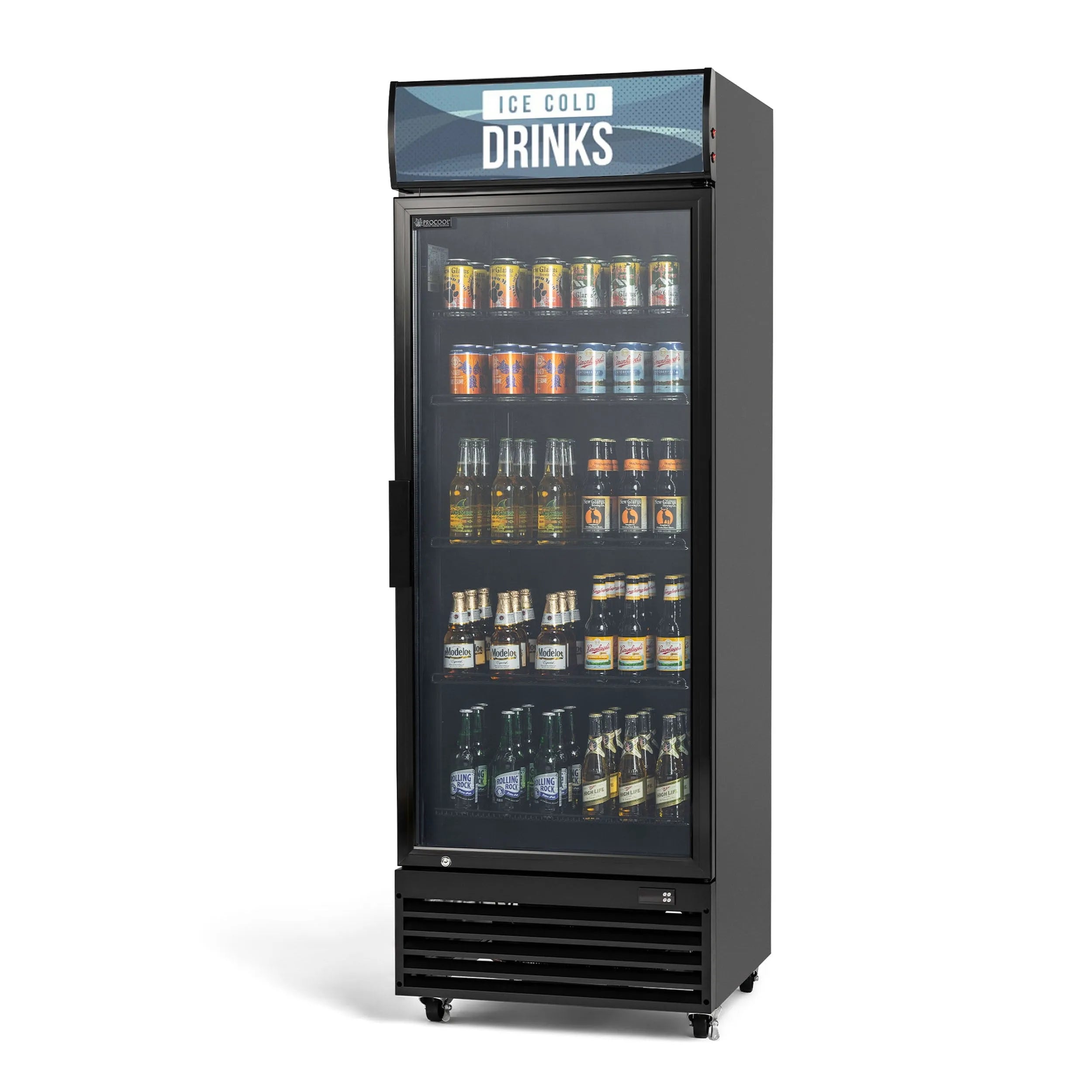 Procool Single Door Beverage / Display Cooler