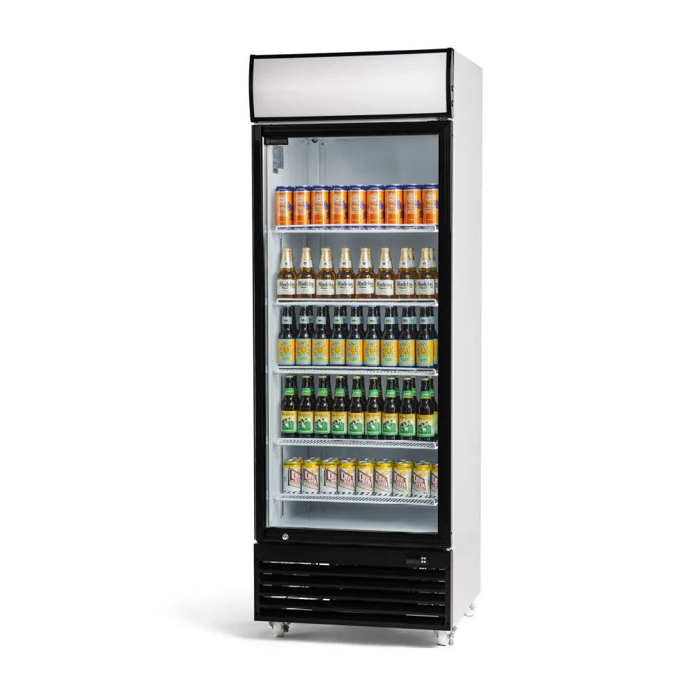 Procool Single Door Beverage Cooler 19.4 Cu. Ft.-Retail Display Coolers-CS-550-1