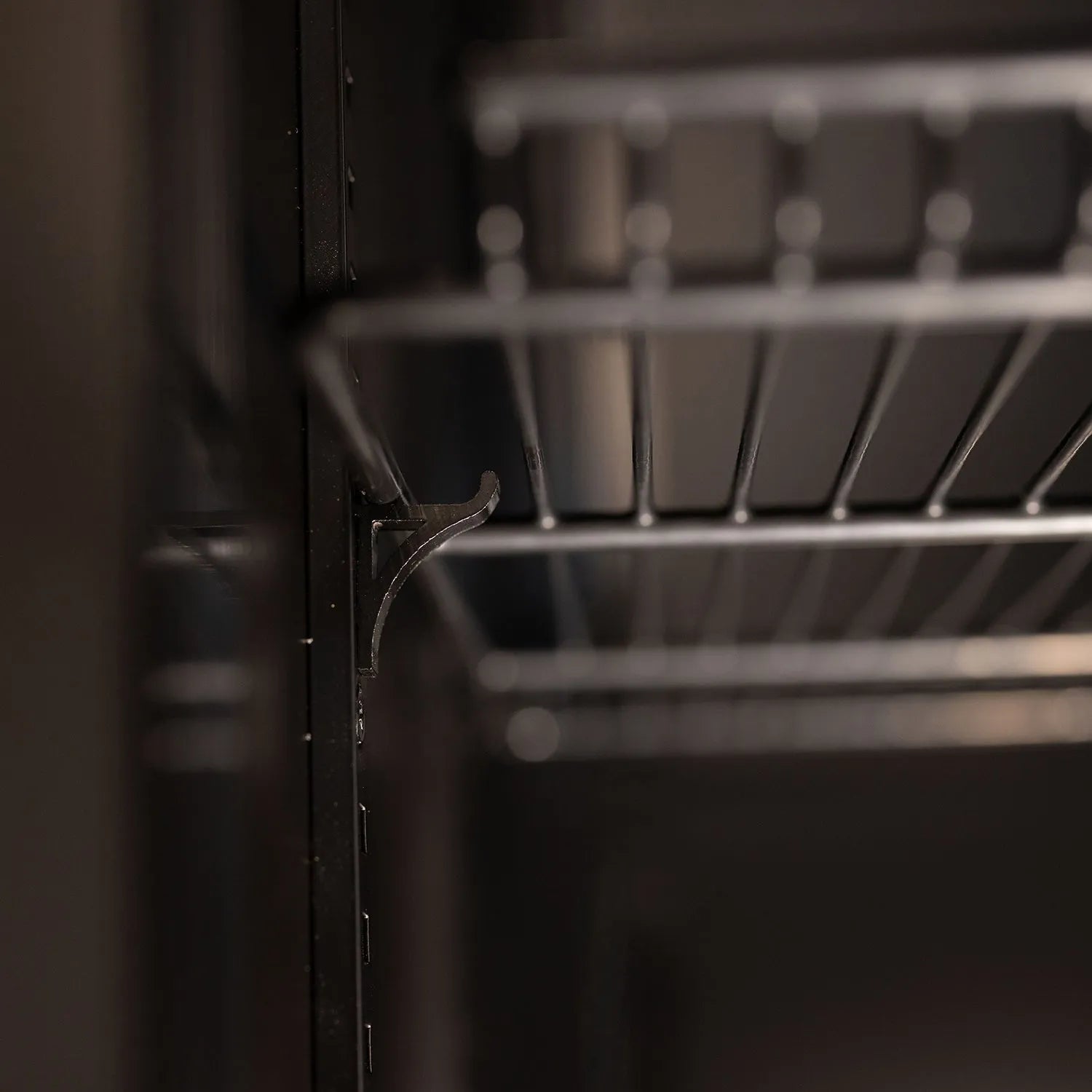 Procool 2-Door Black Flower Cooler - 43 Cu. Ft-Floral Display Coolers-CSD-1400-B-FF-4