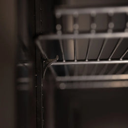 Procool Sliding Door Black Display Cooler - 35.3 cu. ft.