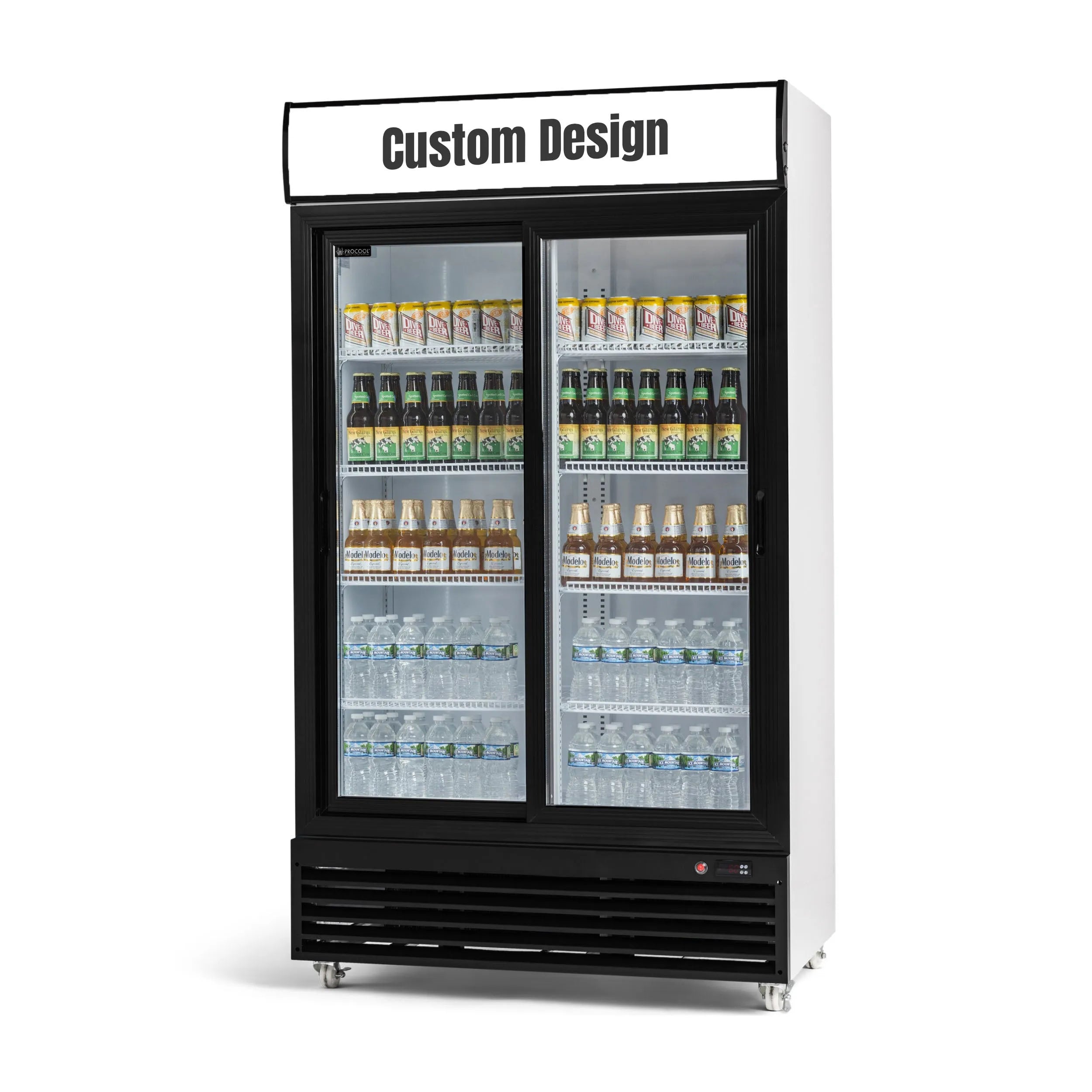 procool-double-sliding-door-display-cooler-6