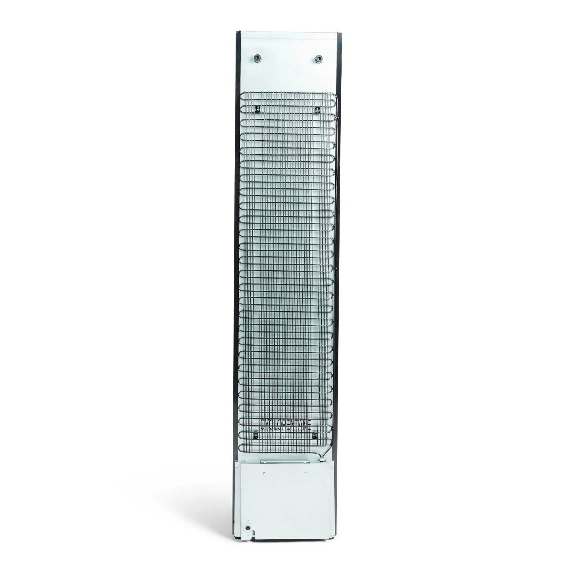 refrigerator coil on a white background