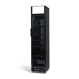 Procool Narrow Upright Black Beverage Fridge - 9.4 cu. ft.