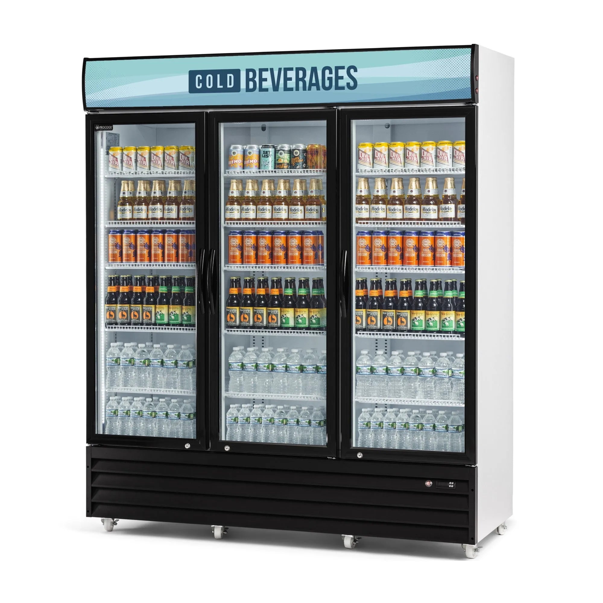 procool-high-efficiency-3-door-display-cooler-9