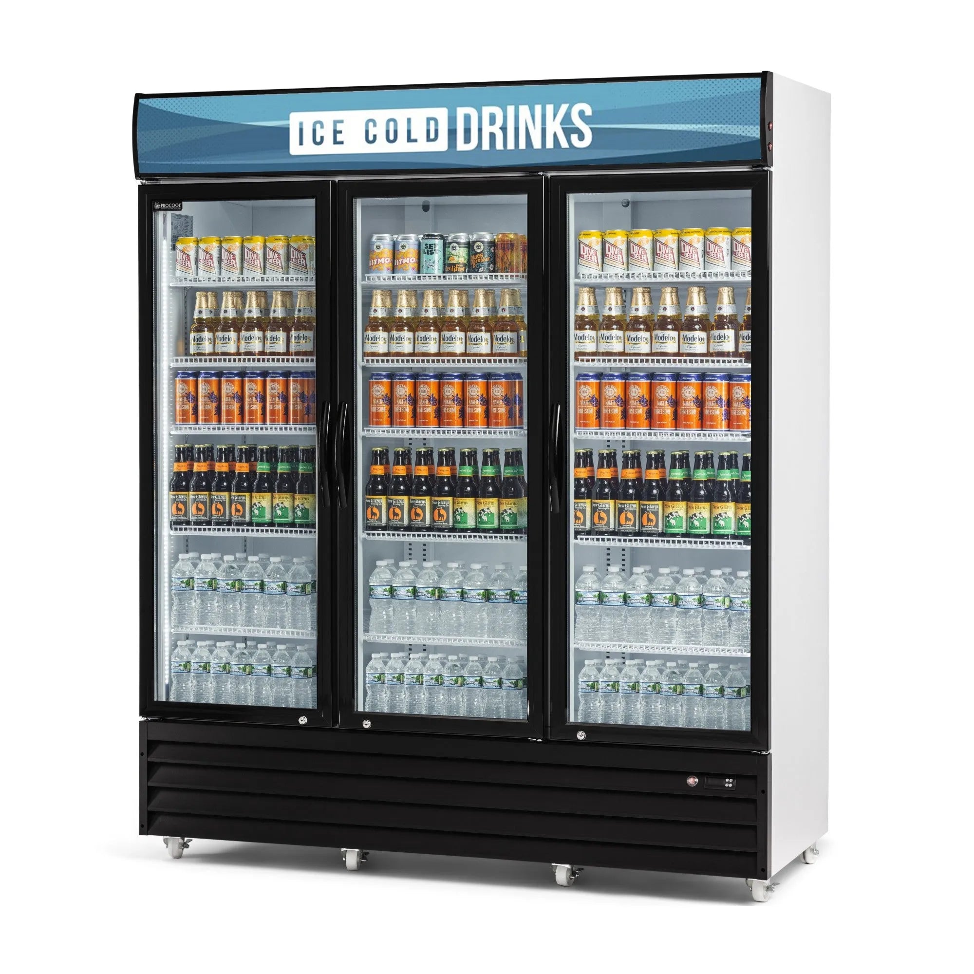 procool-high-efficiency-3-door-display-cooler-8
