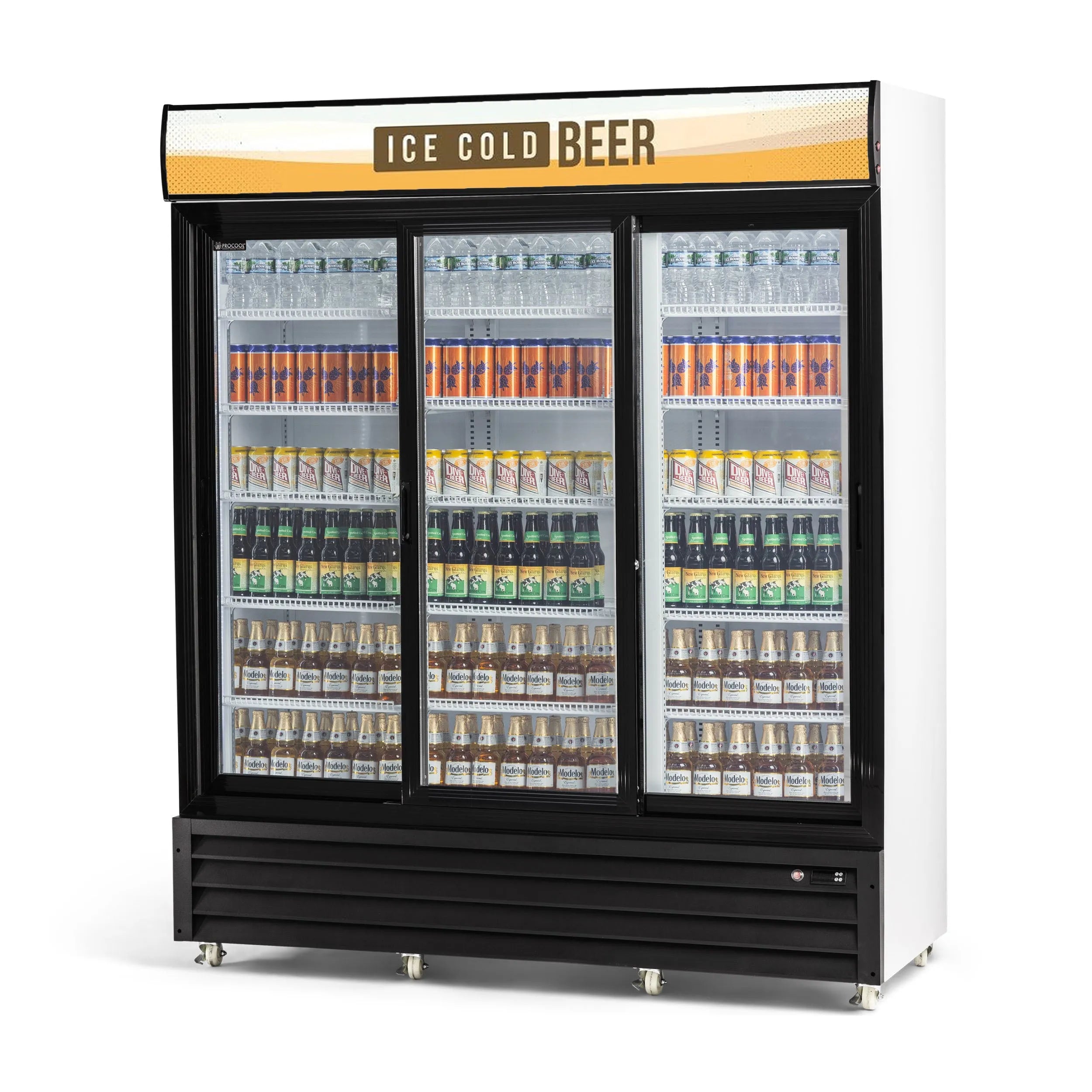 procool-3-sliding-door-commercial-display-fridge-10