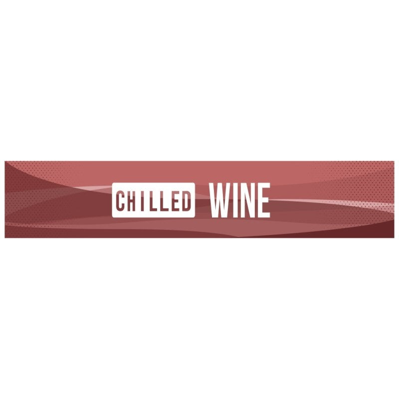 Vinyl Canopy Decal for Display Coolers