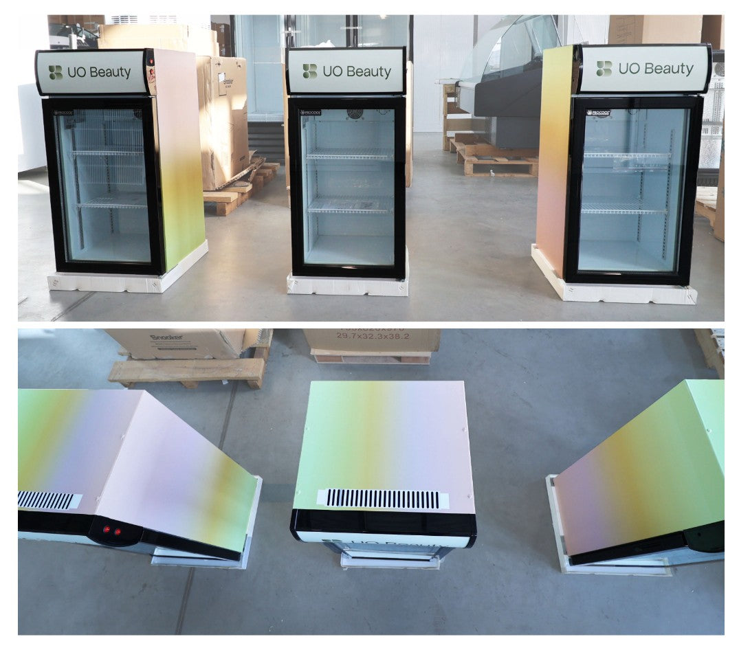 Custom Wrap for Countertop Cooler; Top, Sides and Canopy