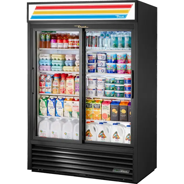 True GDM-47-HC-LD Glass Door Merchandiser