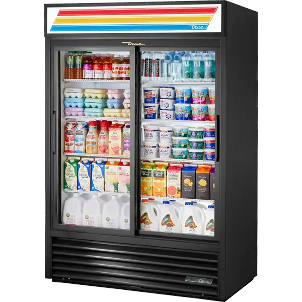 True GDM-47-HC-LD Glass Door Merchandiser