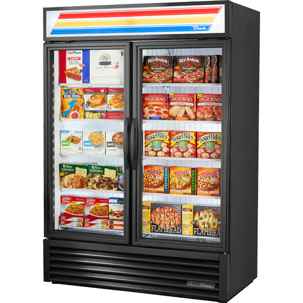 True GDM-49F-HC-TSL01 Glass Door Merchandiser Freezer