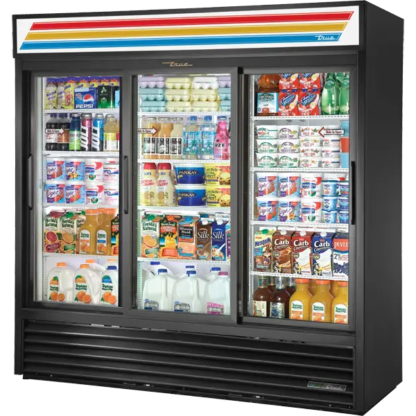True GDM-69-HC-LD Glass Door Merchandiser