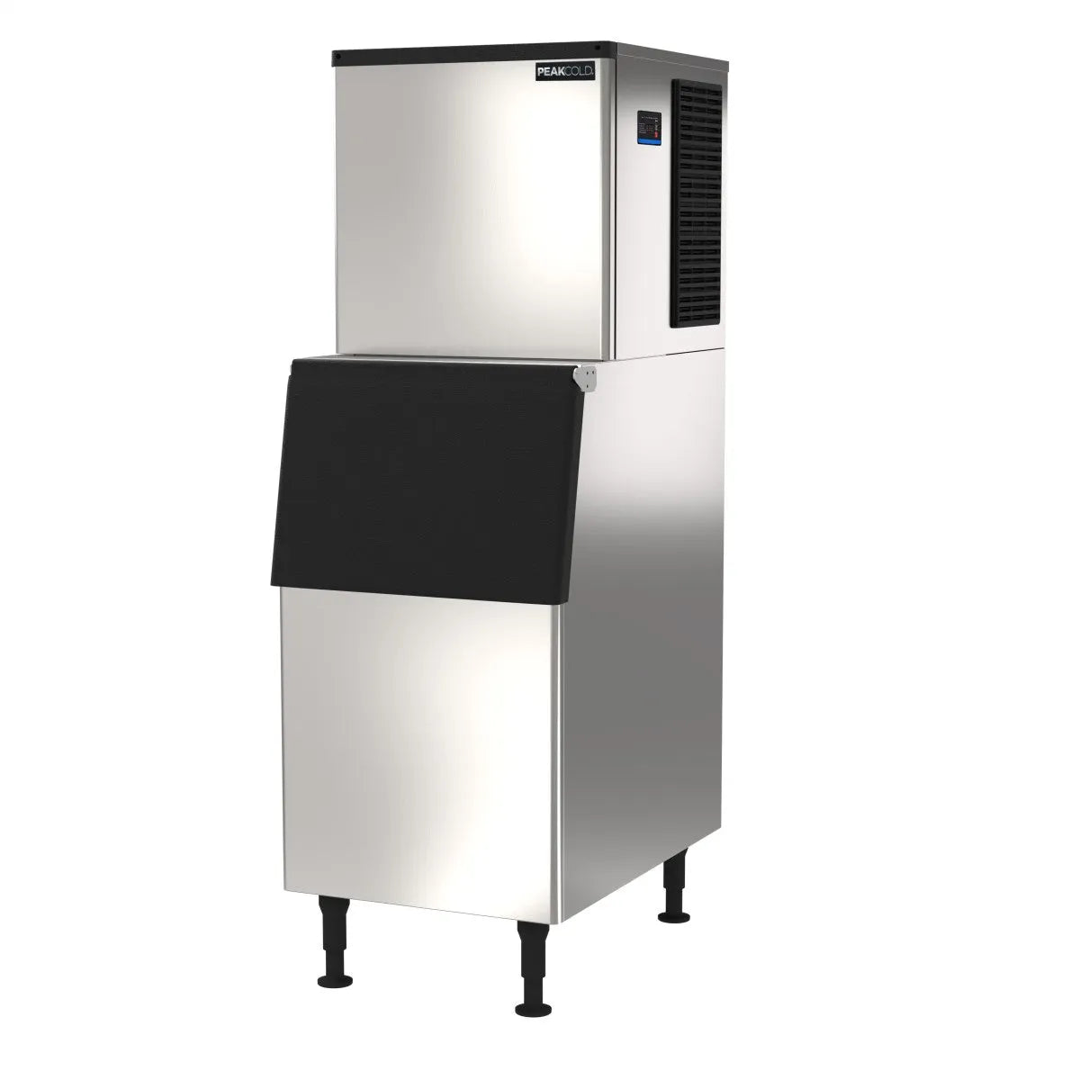 PeakCold Commercial Ice Machine with Bin