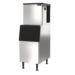 PeakCold 420 lbs. Commercial Ice Machine with Bin