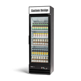 PeakCold Upright Display Cooler - 14 CU Ft.