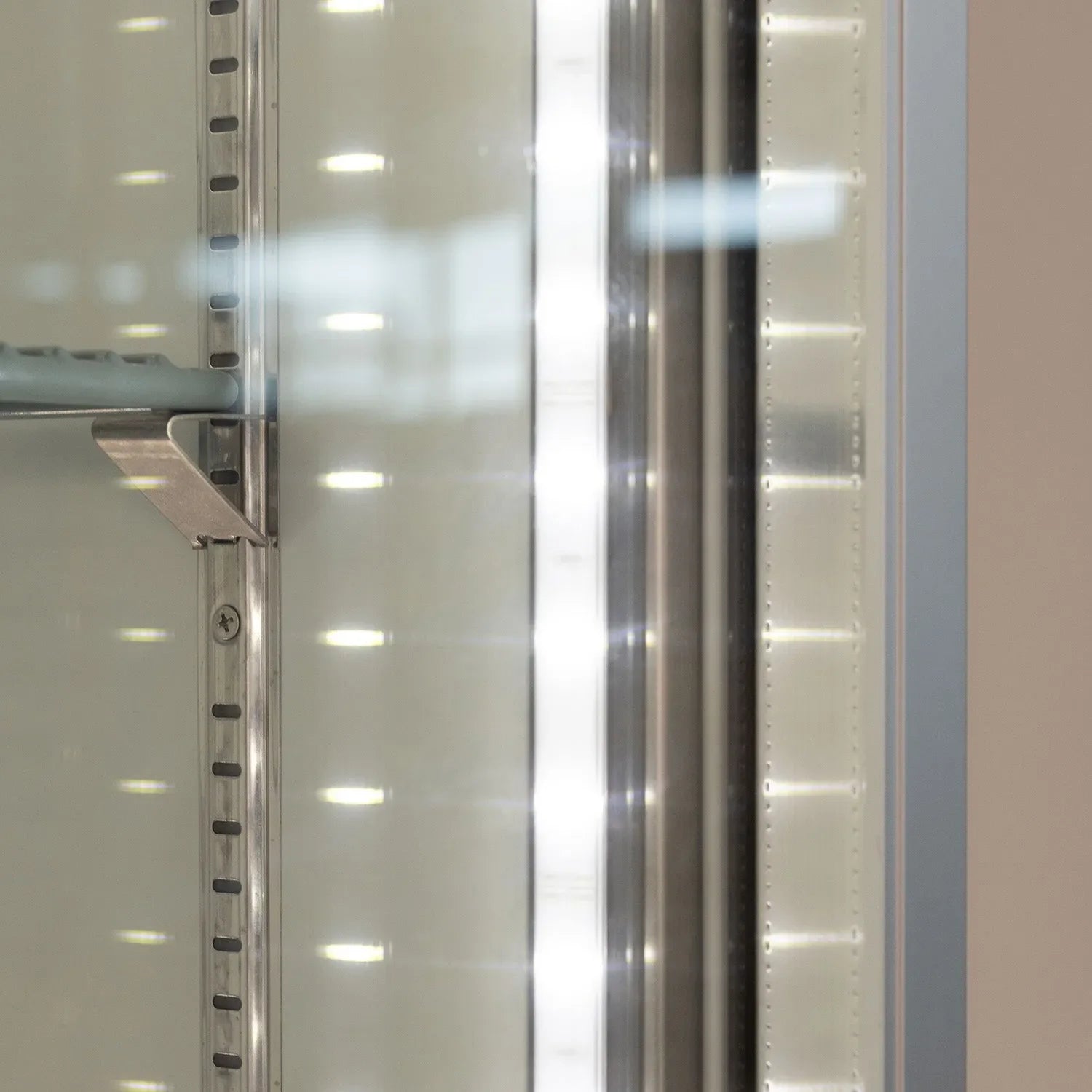 PeakCold Glass Door Upright Commercial Refrigerator