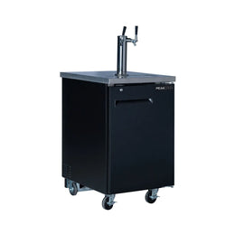 PeakCold Portable Kegerator on Wheels - 2 Tap-Kegerators & Accessories-IM24DD