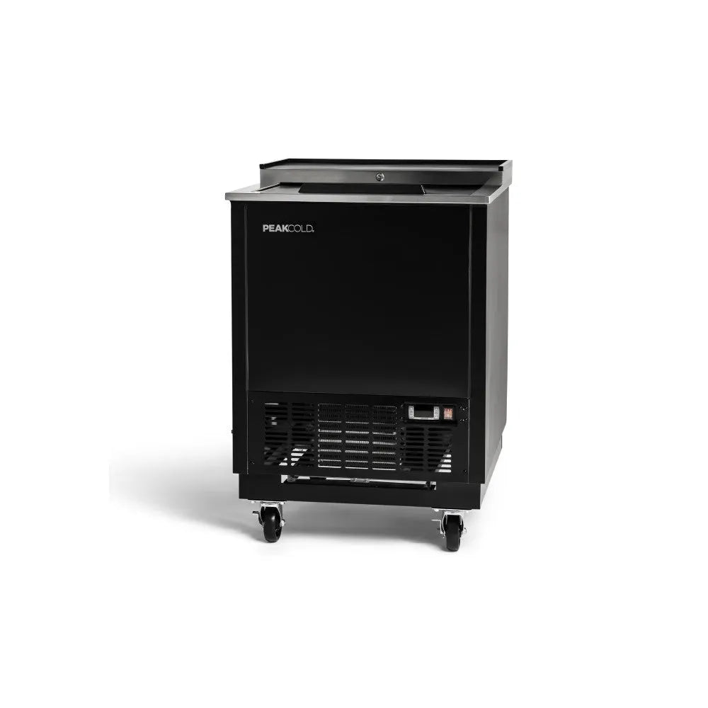 PeakCold Black Back Bar Glass Froster-Commercial Freezers-IM25GF-B