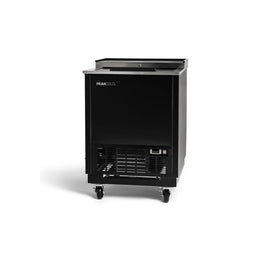 PeakCold Black Back Bar Glass Froster-Commercial Freezers-IM25GF-B