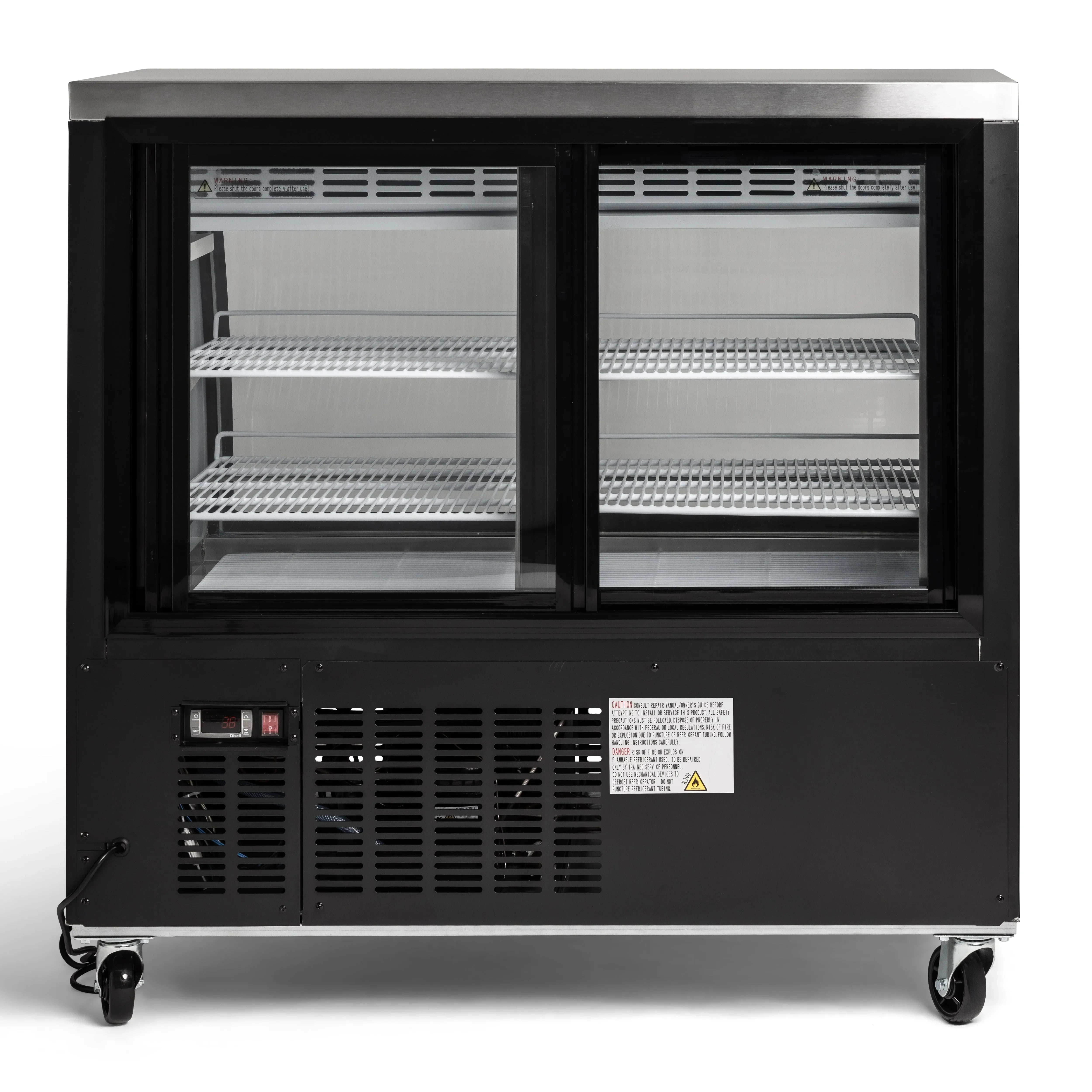 PeakCold Curved Glass Deli Case